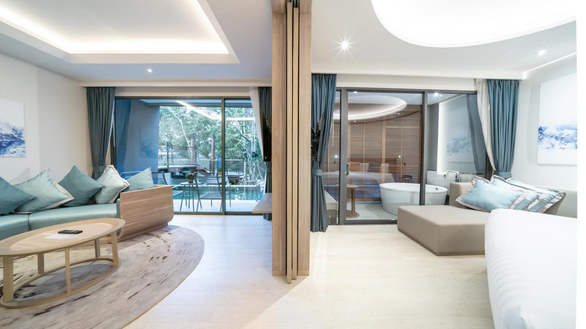 The Nature Phuket - Sha Extra Plus Luaran gambar The interior of a suite at The Park, Hyderabad